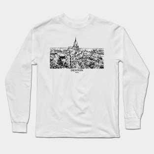 Denton - Texas Long Sleeve T-Shirt